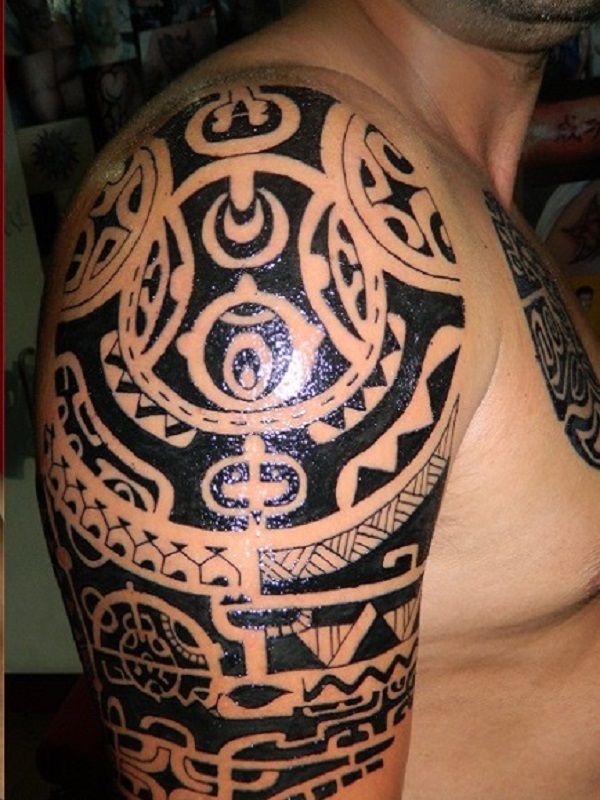 Dotwork tattoo by Mahesh Ogania