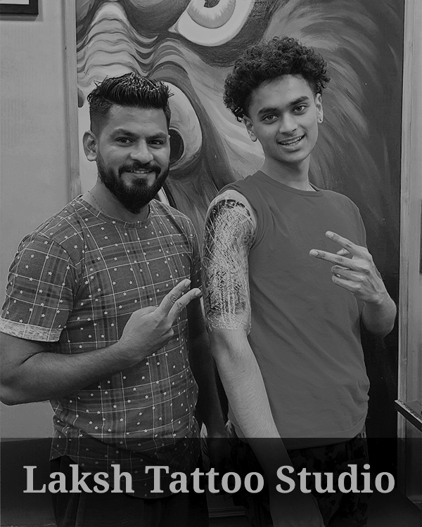 Black and Grey Tattoo Done by Mahesh Ogania at Tattoo Art Goa India.