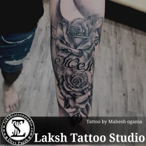 Rose Tattoo by Mahesh Ogania